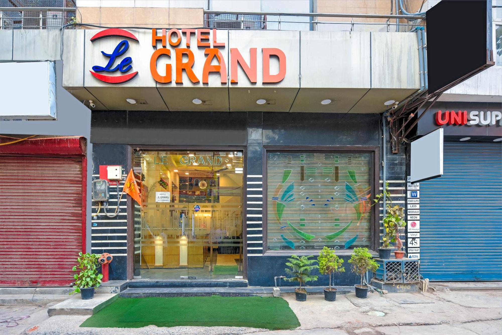 Hotel Le Grand - Walk-In From Rk Ashram Metro Station New Delhi Bagian luar foto